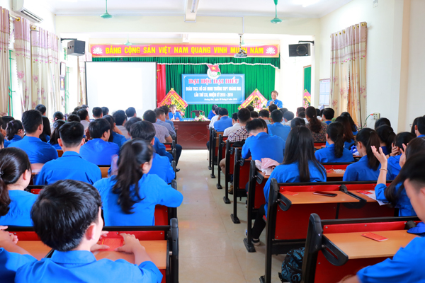 Đại hội đại biểu Đoàn TNCS Hồ Chí Minh Trường THPT Hoàng Mai lần thứ XXI, nhiệm kì 2018-2019